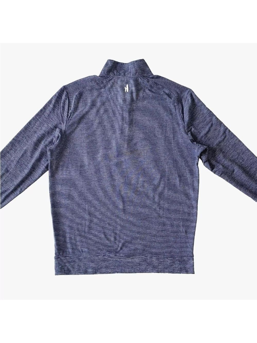 Johnnie-O Vaughn Striped PREP-Formance 1/4 Zip Pullover Mens S in Twilight Blue - Picture 4 of 10